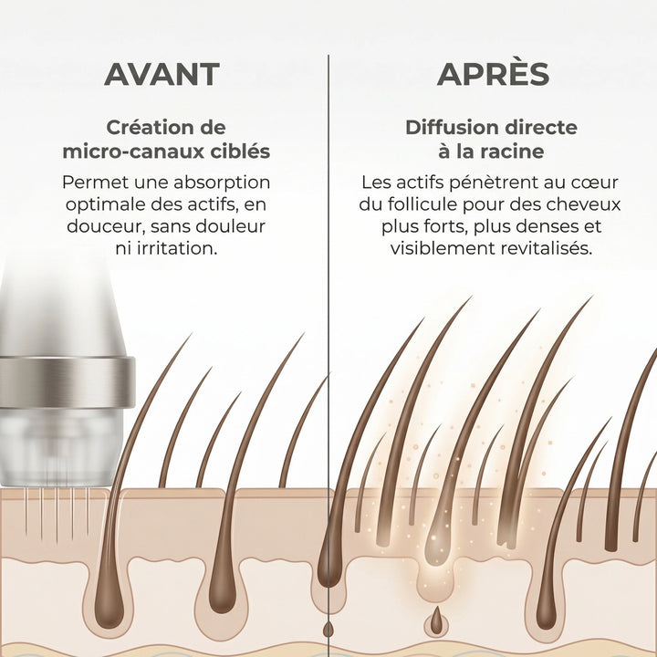 AlphaRoot™ Système de régénération folliculaire